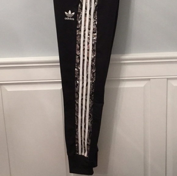 Adidas sequin pants Outlet